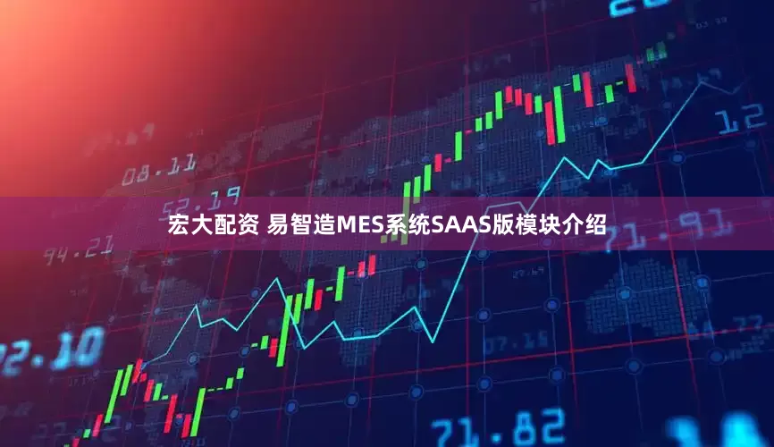 宏大配资 易智造MES系统SAAS版模块介绍